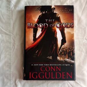 ✨10 for $15✨ The blood of gods, a novel of Rome by Conn Iggulden hardcover book
